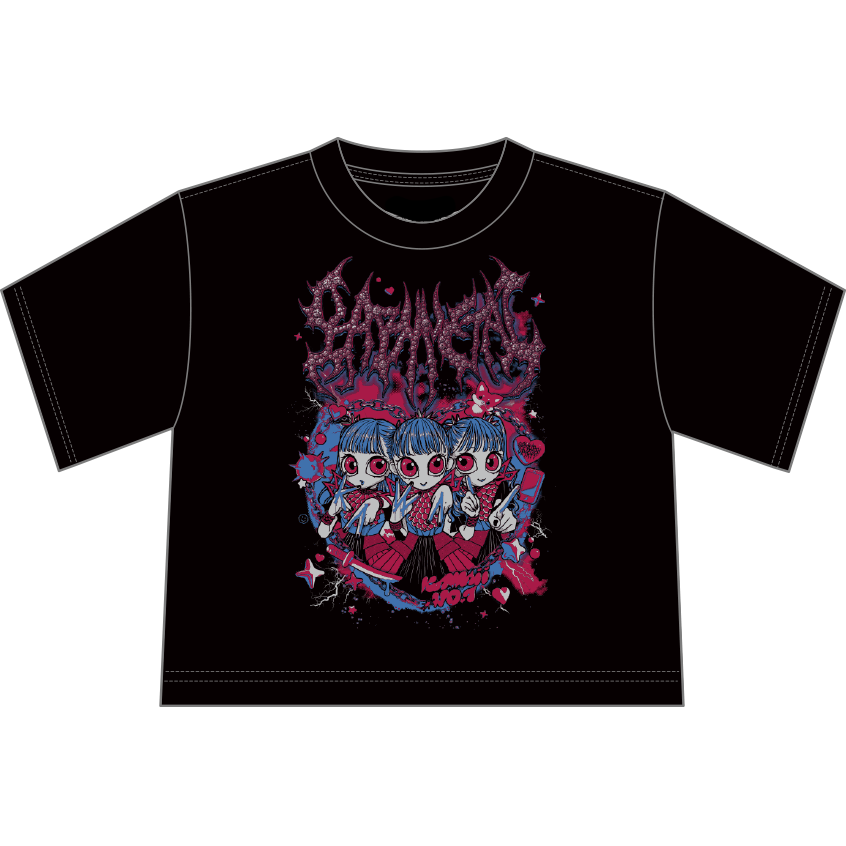 【BABYL】メタトモTEE <XXL> Babymetal - NO 2 INTOIT DOME EVENT CROP LADIES TEE