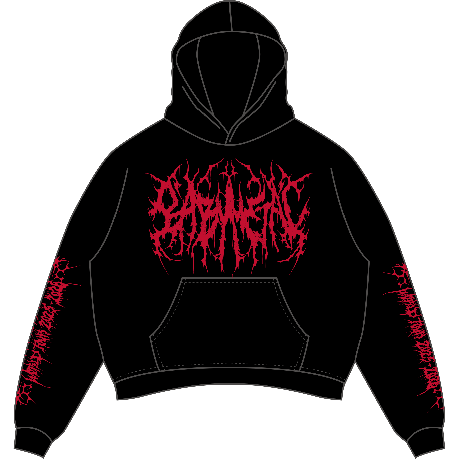 Babymetal - WORLD TOUR 2025-2026 HOODIE