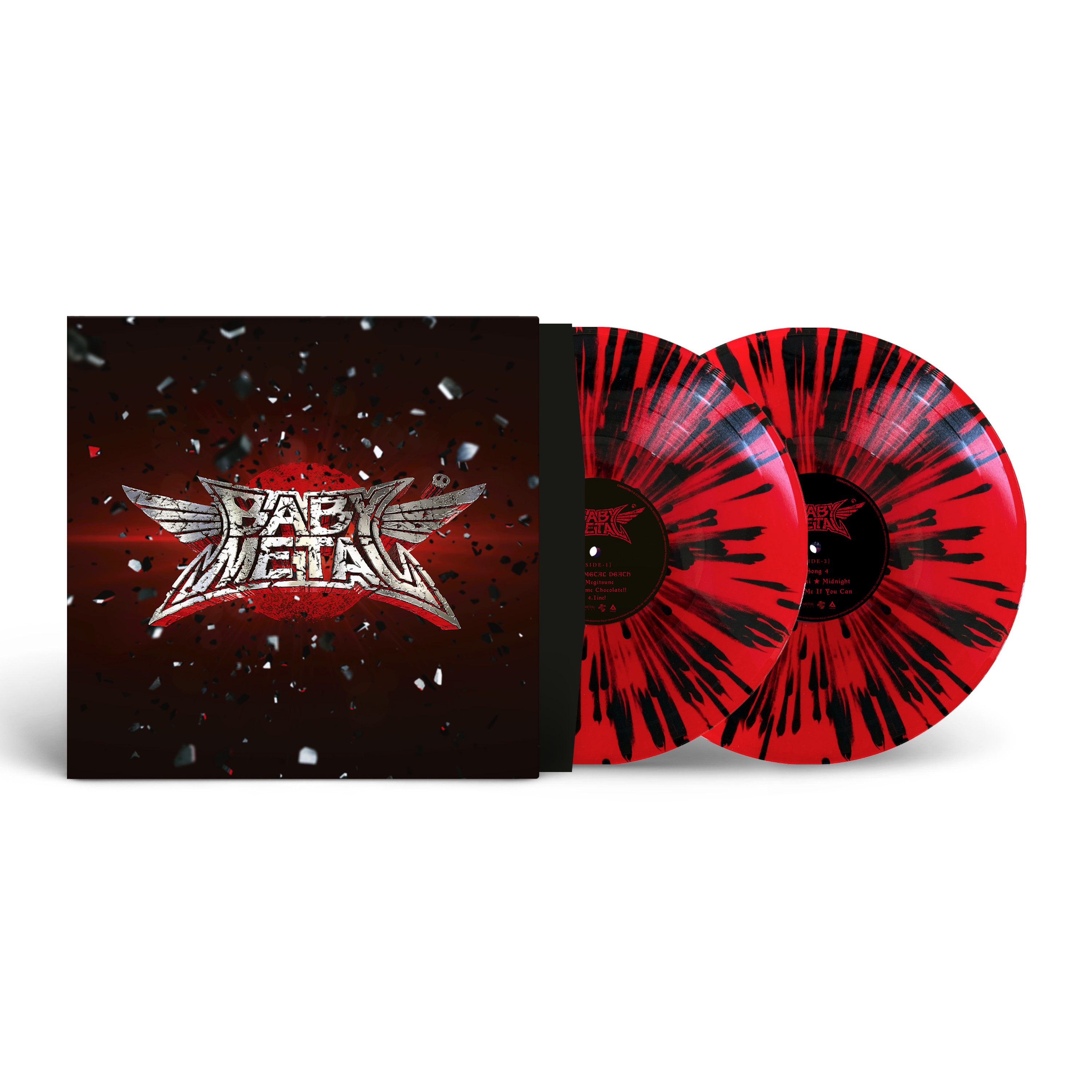 Babymetal - BABYMETAL (RED & BLACK SPLATTER) DOUBLE LP