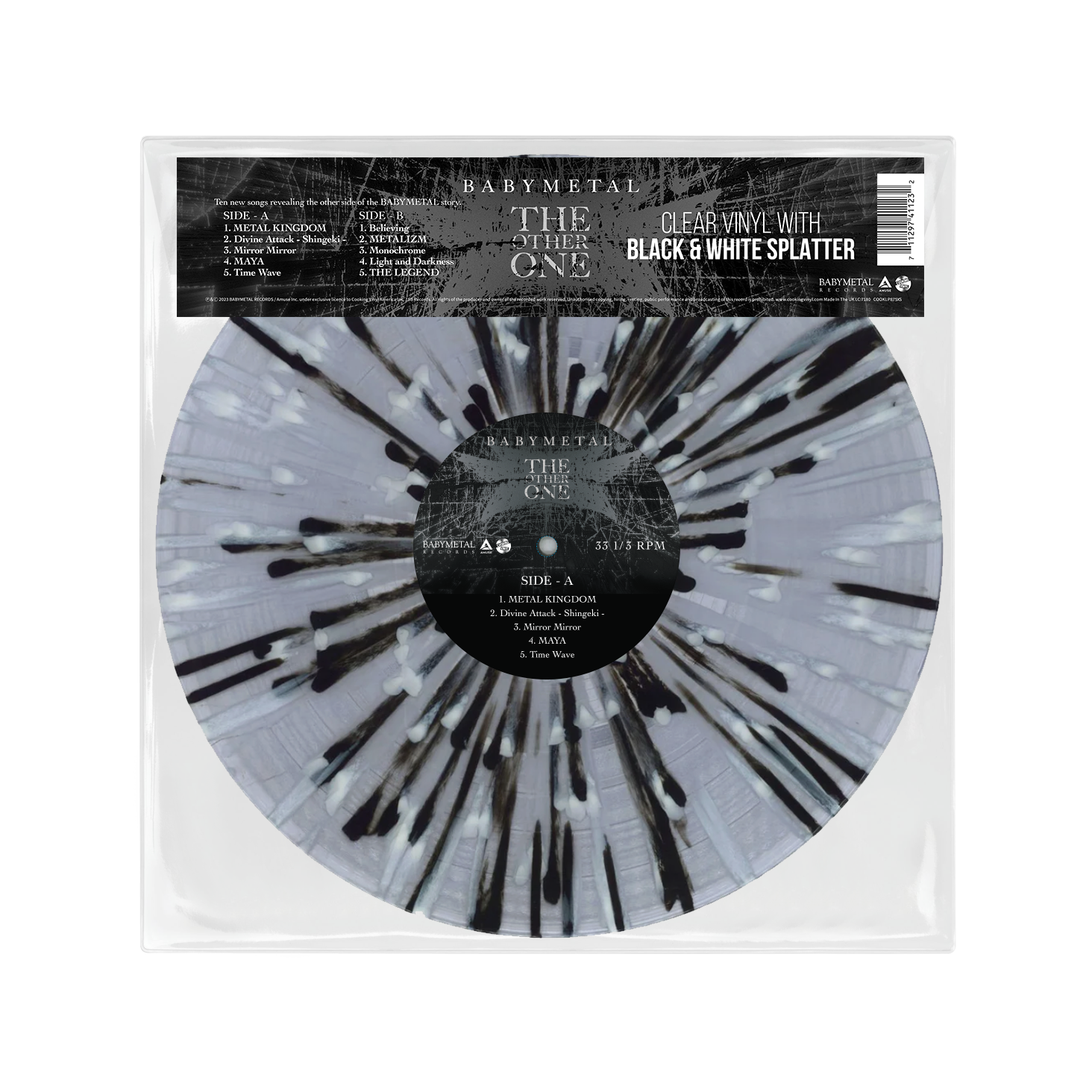 Babymetal - THE OTHER ONE (WHITE & BLACK SPLATTER) 2LP