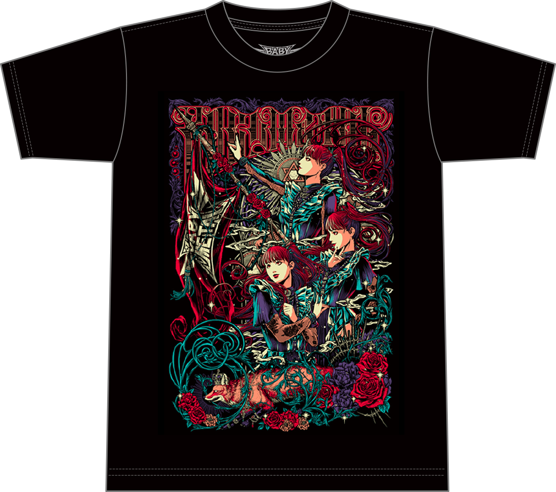 BABYMETAL - GROUP PHOTO TOUR TEE display picture 1