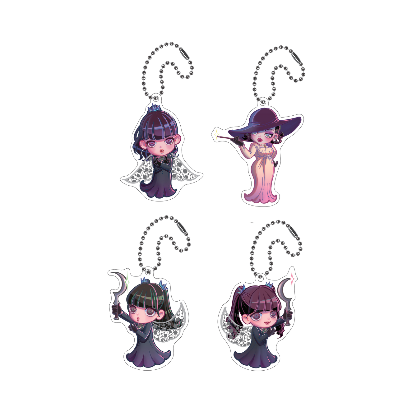 THE DOLLS RANDOM ACRYLIC KEYCHAIN (1 OF 4)