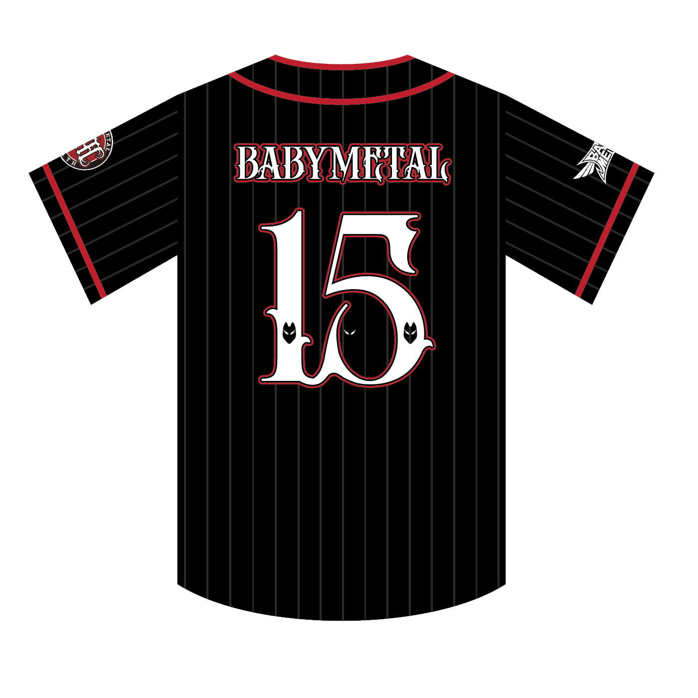 BABYMETAL GAME JERSEY 15 XL アジアツアー版(Tシャツ)｜売買された