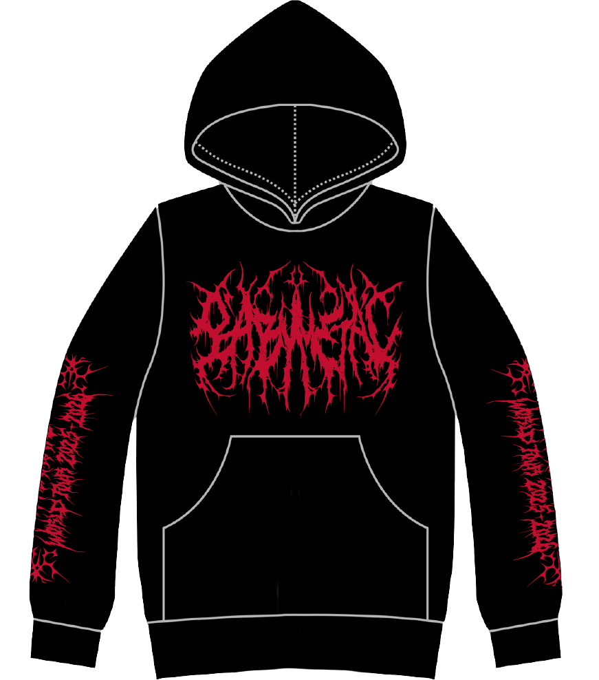 'BLOODY HALLOWEEN' PULLOVER HOODIE