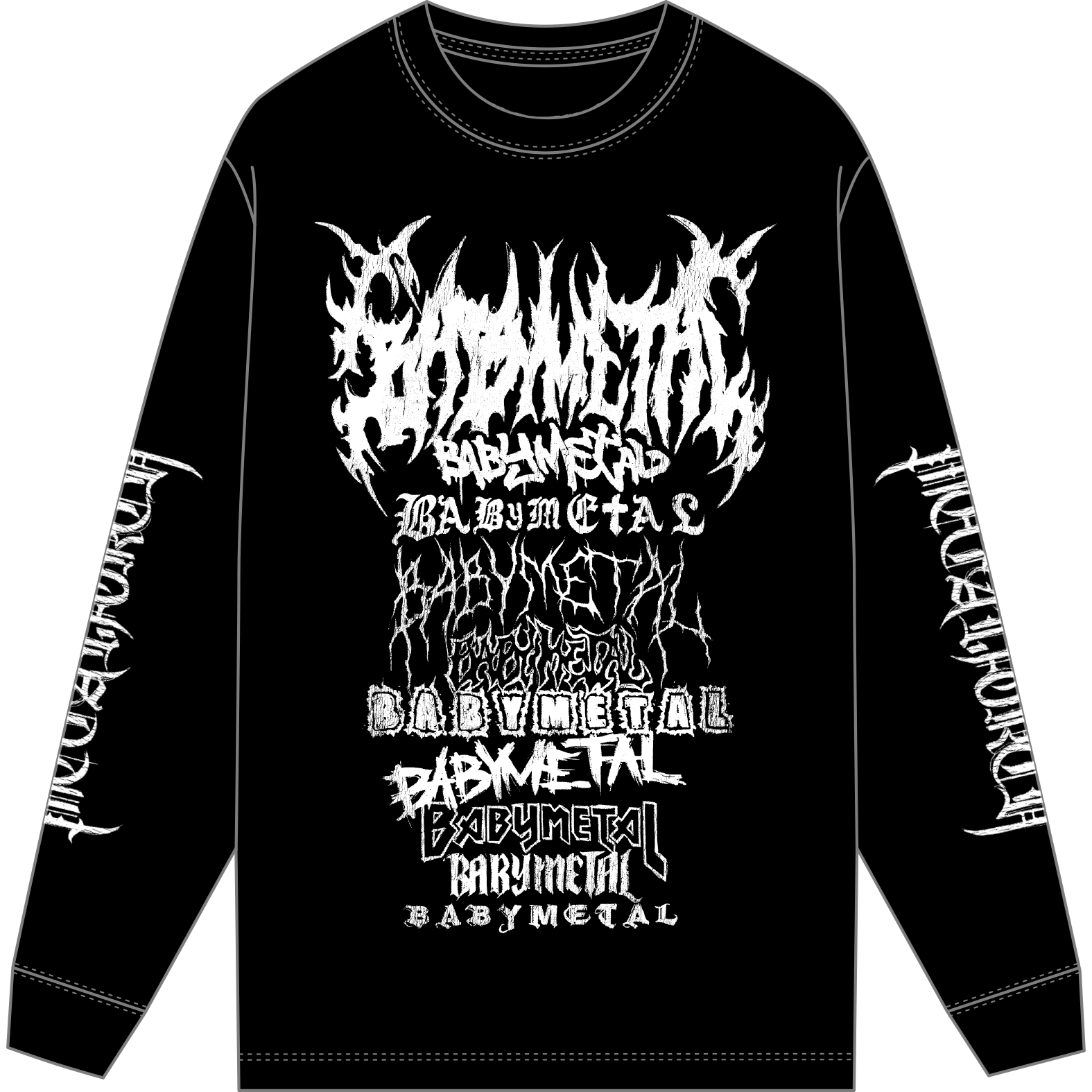 BABYMETAL × 聖飢魔II 悪魔が来たりてベビメタる 限定 Tシャツ XL
