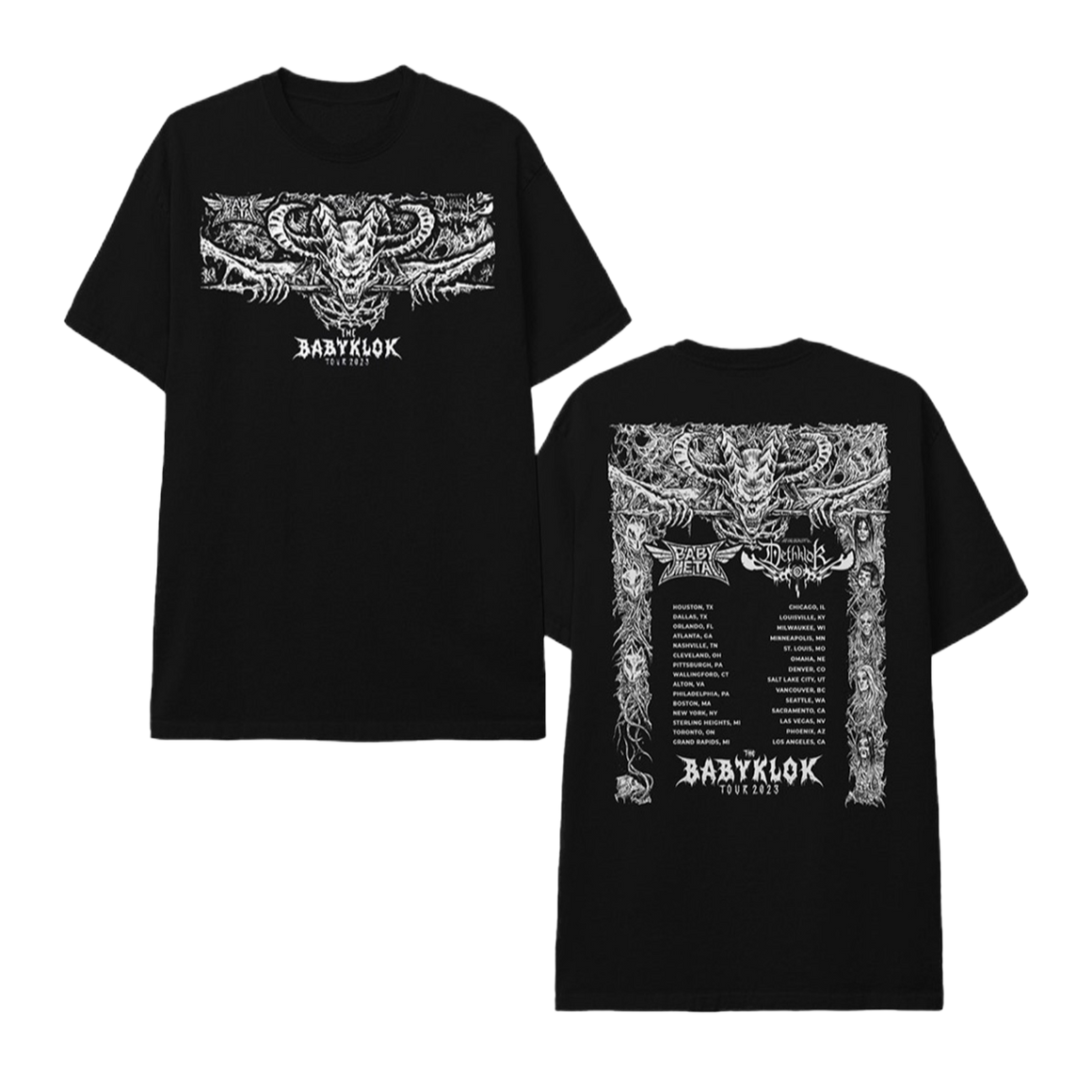 Immortal (Logo) baby tee  100% official band merchandise from Metal K