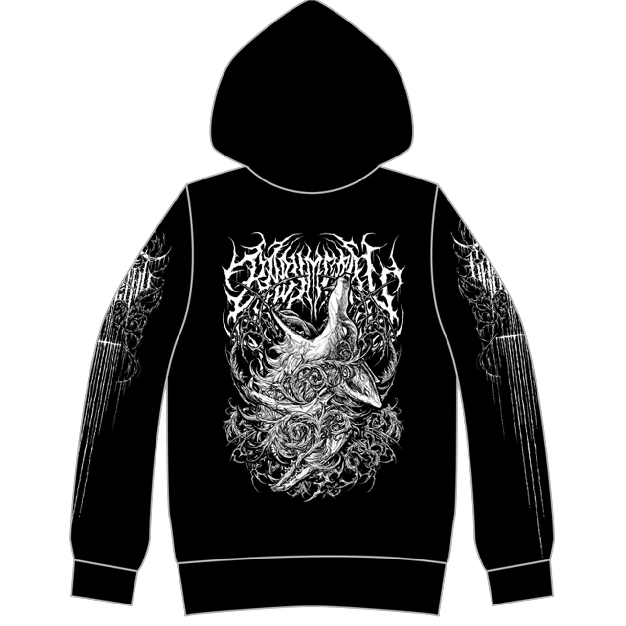 Babymetal Howling Fox God Zip Hoodie