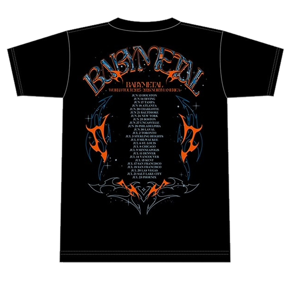 Babymetal - 123! Thunder! Tee Babymetal - 123! Thunder! Tee