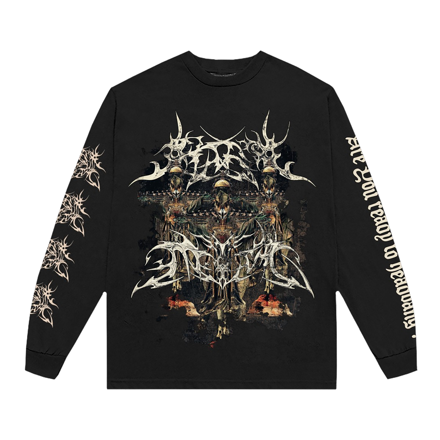 【CPGN STUDIO】24FW★ DTP Holy Cow Long Sleeve BABYMETAL - HEADBANG LONG SLEEVE TEE