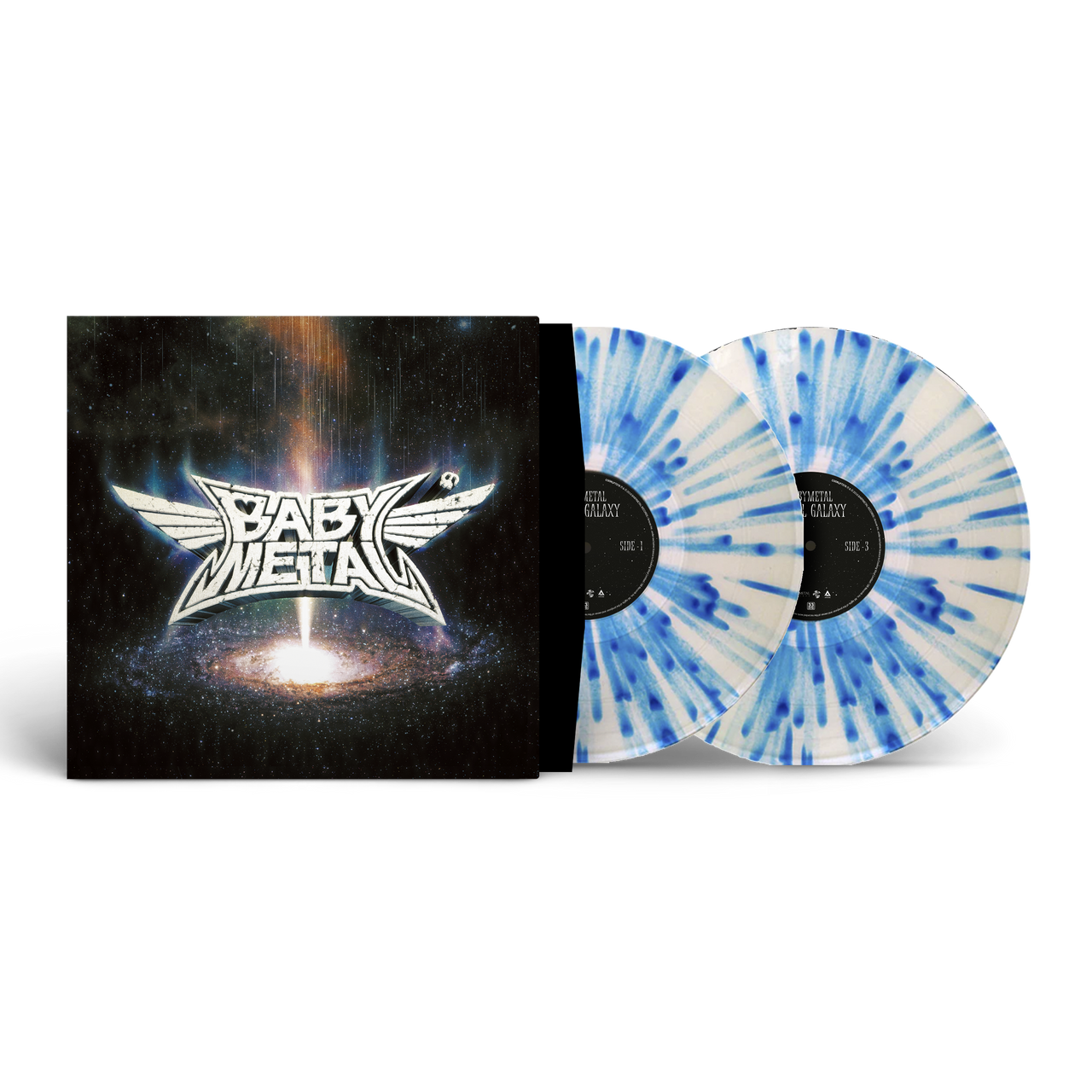 METAL GALAXY (WHITE & BLUE SPLATTER)  2LP