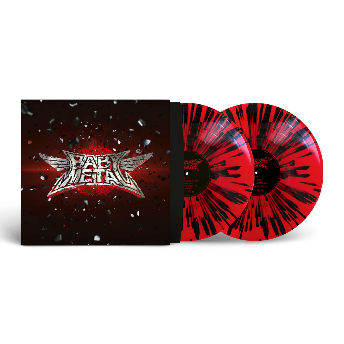 Babymetal - BABYMETAL (RED & BLACK SPLATTER) DOUBLE LP Babymetal - BABYMETAL (RED & BLACK SPLATTER) DOUBLE LP