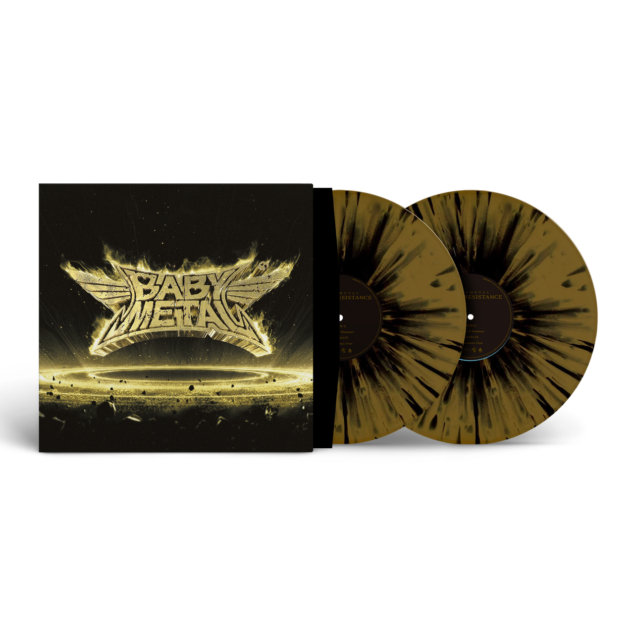 METAL RESISTANCE (GOLD & BLACK)  2LP