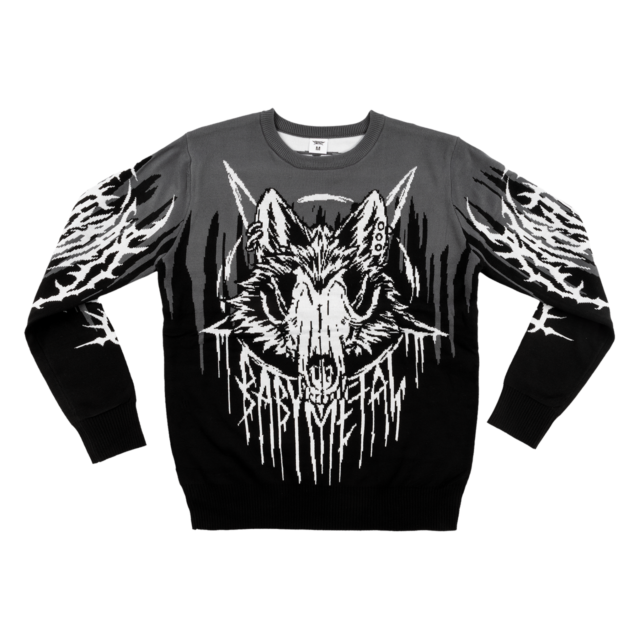 FOX GOD HOLIDAY KNIT SWEATER