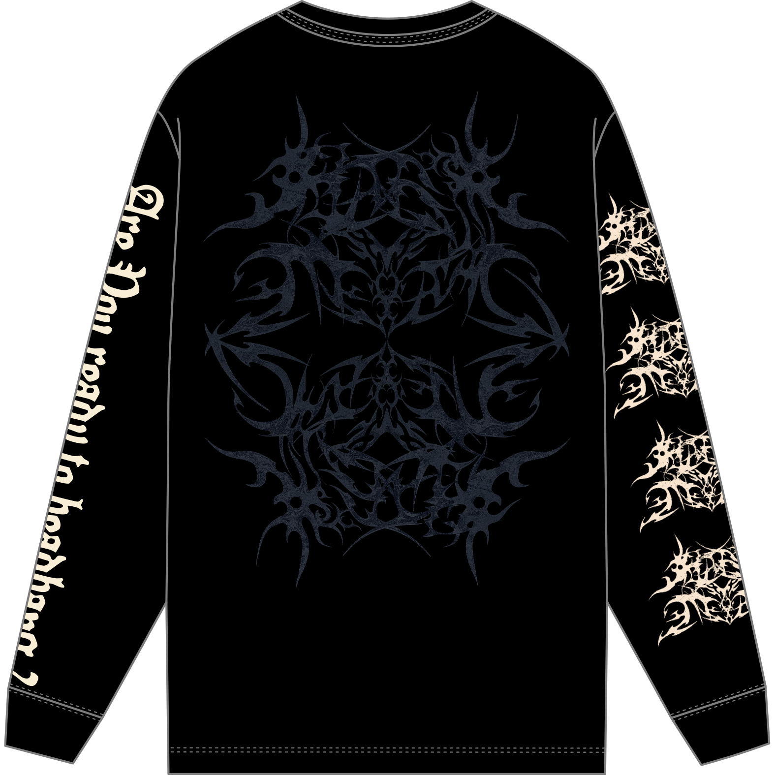 BABYMETAL - HEADBANG LONG SLEEVE TEE BABYMETAL - HEADBANG LONG SLEEVE TEE