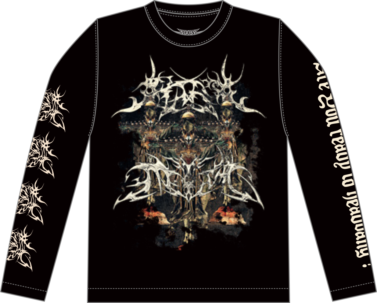 "TRIAL OF THE FOXES" LONG SLEEVE TEE