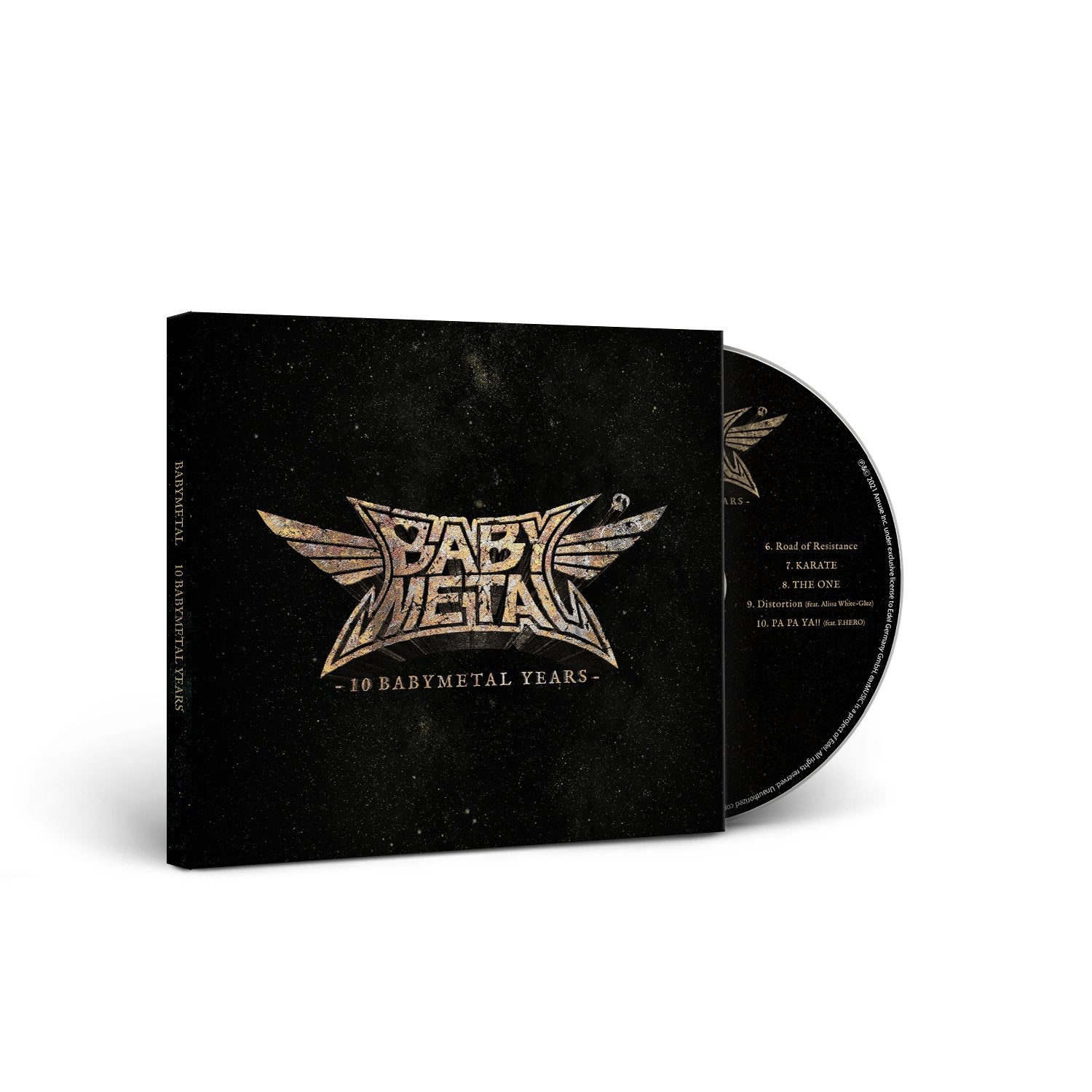 10 BABYMETAL YEARS” CD